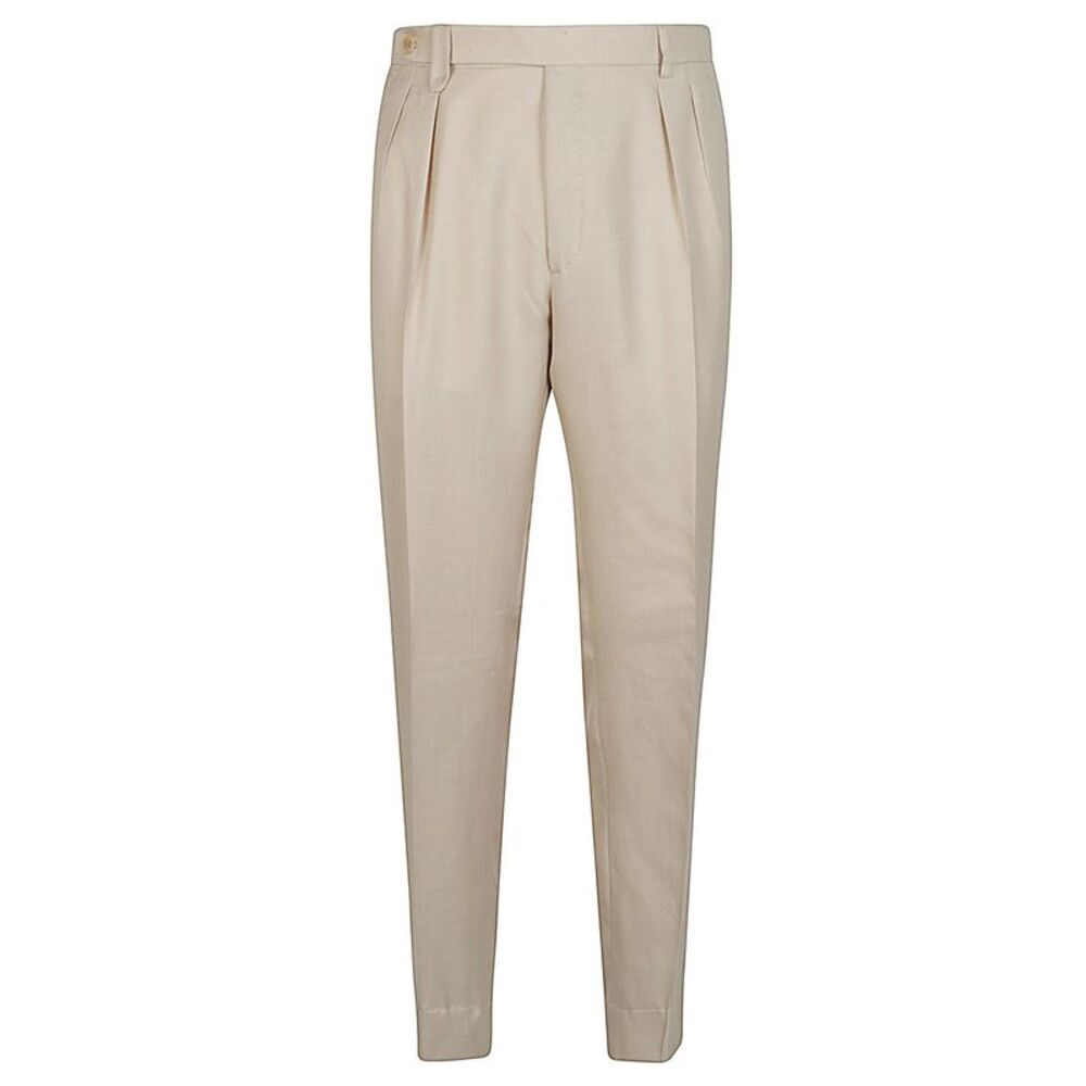 Brioni Men Silk And Cashmere Trousers